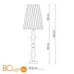 Торшер Patrizia Garganti Ginger & Fred PG510 - Схема